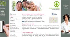 Desktop Screenshot of farmaciasemine.ch